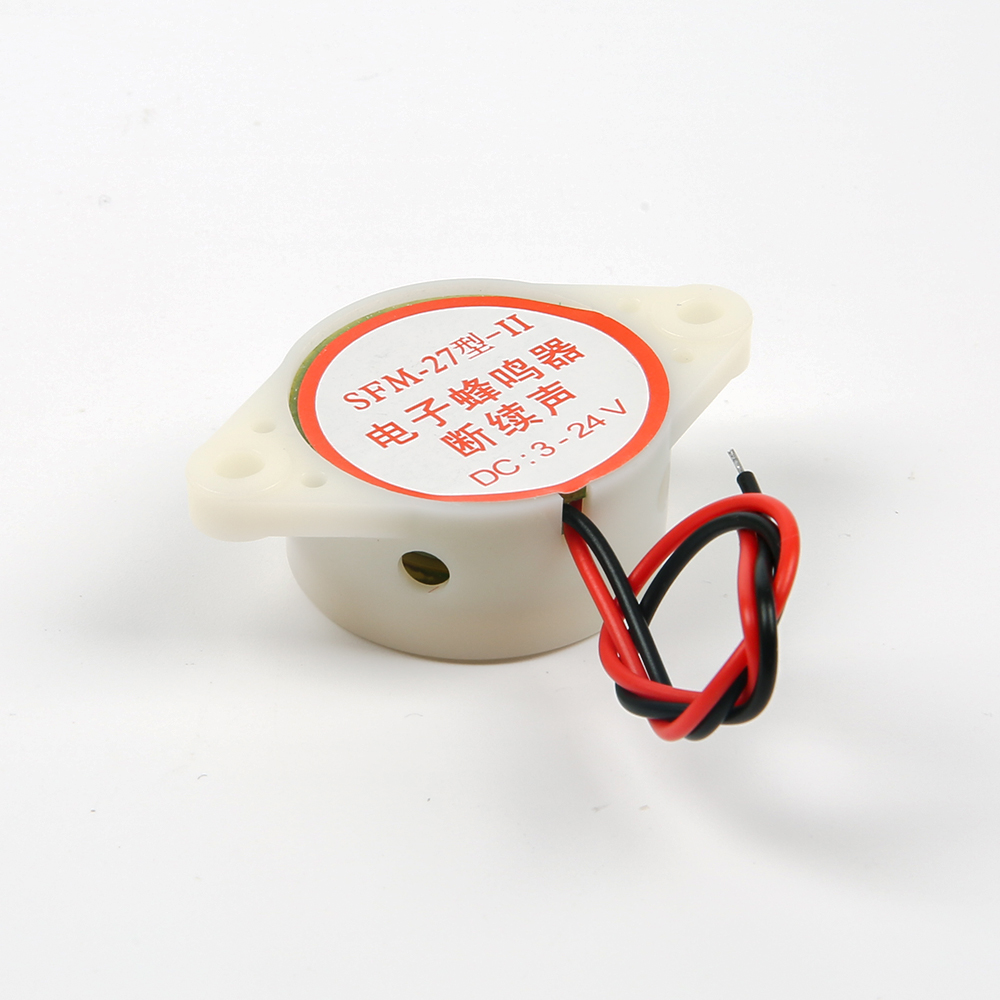 Пьезоизлучатель (зуммер) активный SFM-27 3-24В прерывный